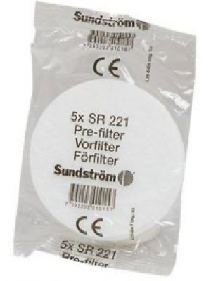 Sundstrom Pre Filters 5 Pack SR221