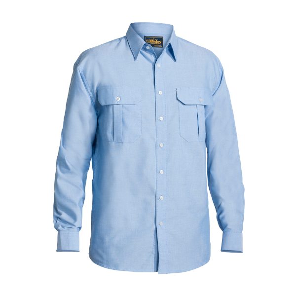 Bisley Long Sleeve Oxford Shirt BS6030 - The Workers Shop