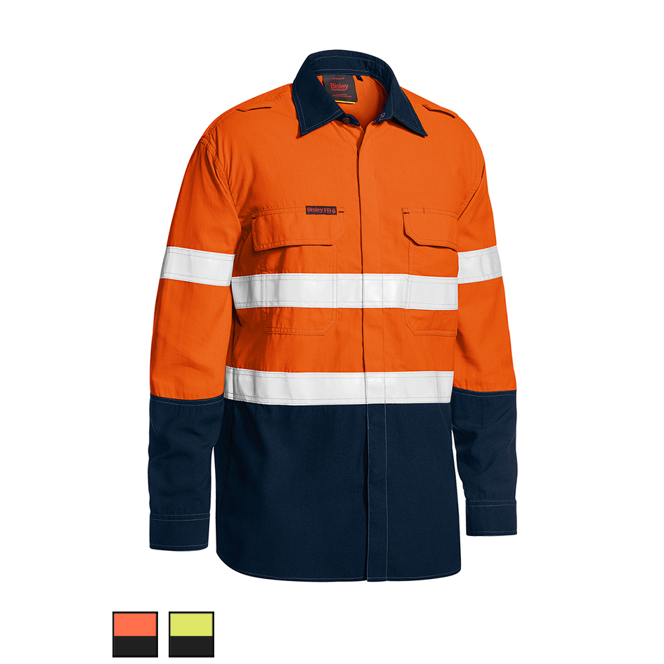 Bisley Tecasafe FR PPE1 Taped Shirt BS8237T