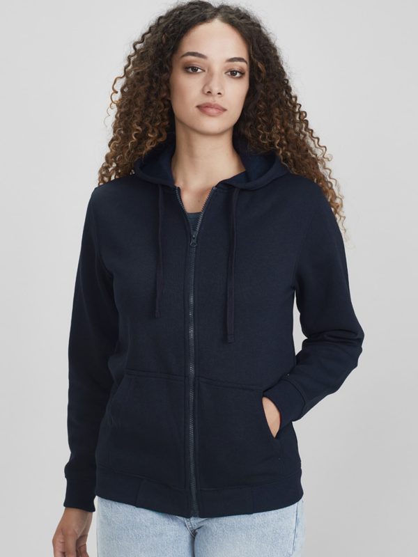 Fashion Biz Ladies Crew Zip Hoodie SW762L - Image 14