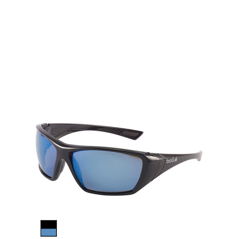 Bolle Hustler Polarised Safety Glasses Smoke 1652607