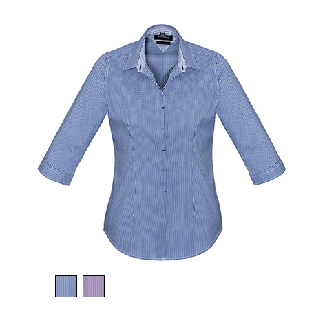 Biz Corporate Ladies Newport 3/4 Sleeve Shirt 42511