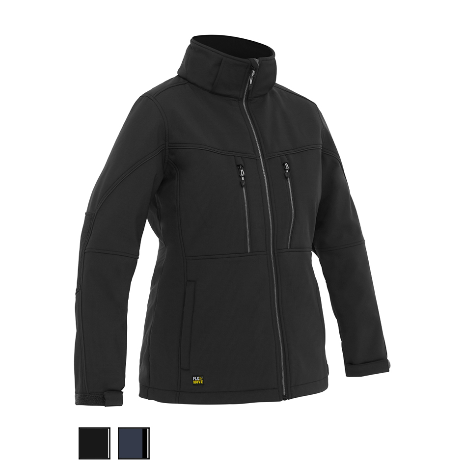 Bisley Ladies Flex & Move Softshell Jacket BJL6570