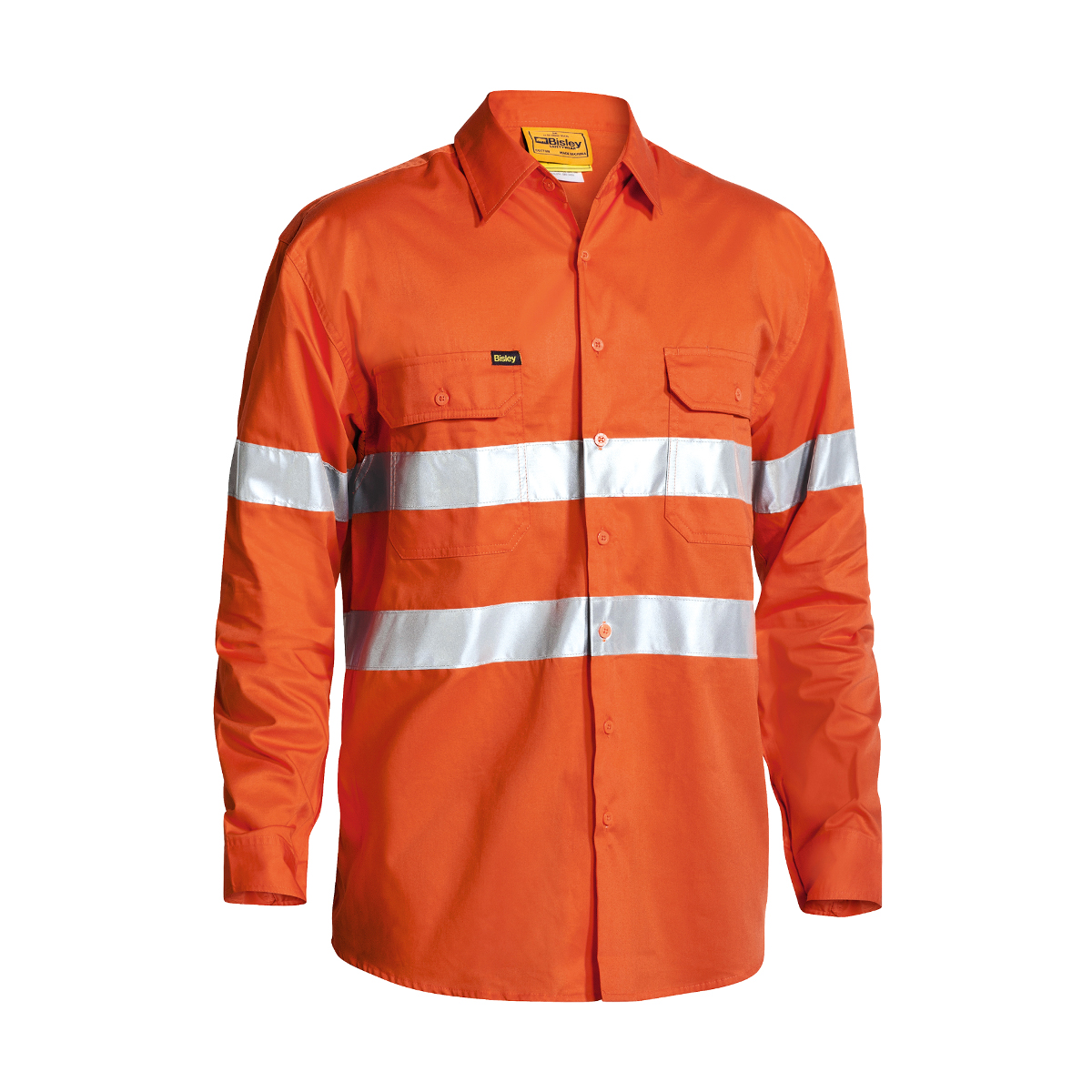 Bisley Taped Lightweight Drill Shirt BS6897