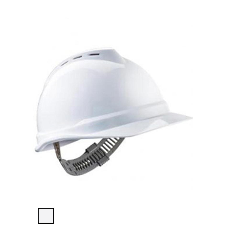 MSA V-Gard 500 Vented HardHat 229700WH6V