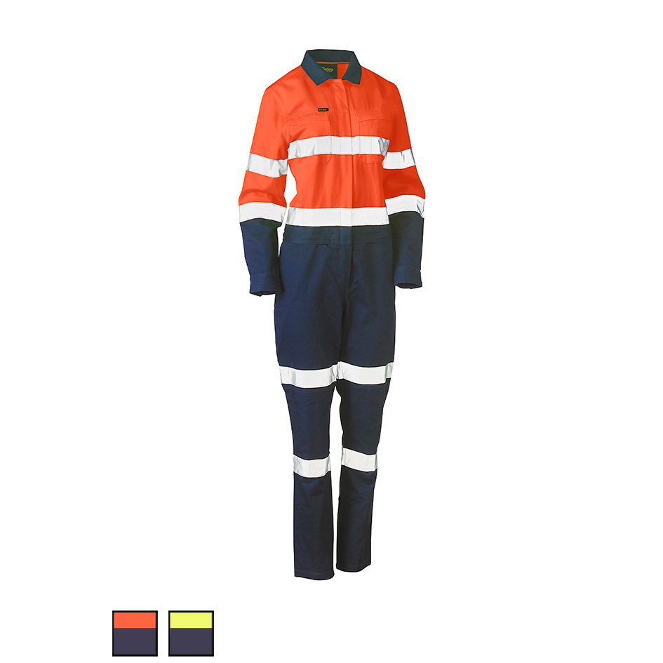 Bisley Hivis Ladies Taped Overall BCL6066T