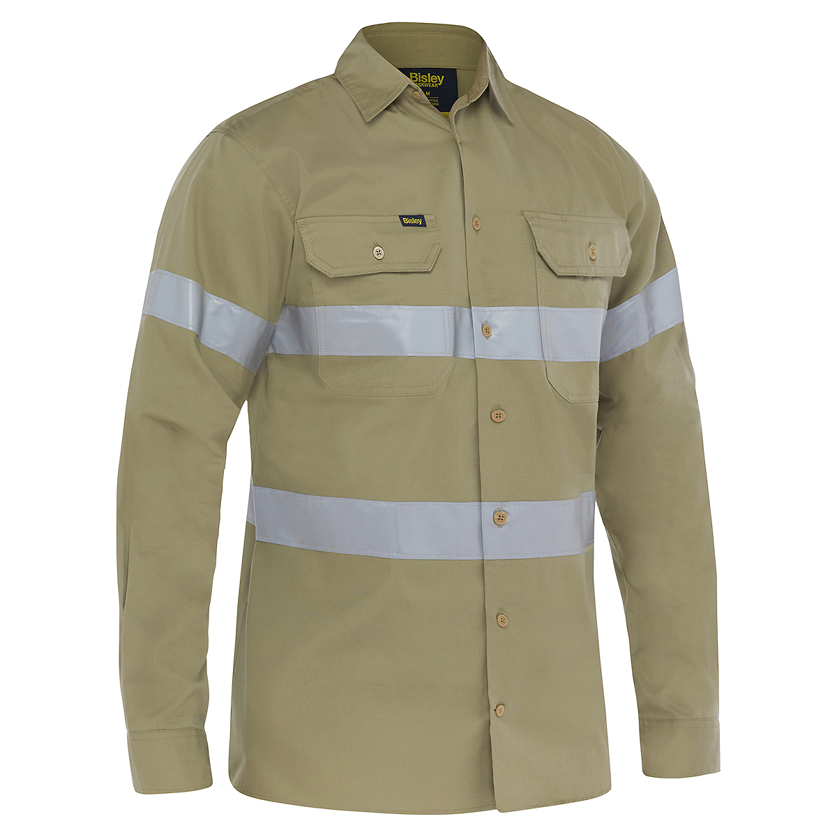 Bisley LightWeight Taped Drill Shirt BS6883T