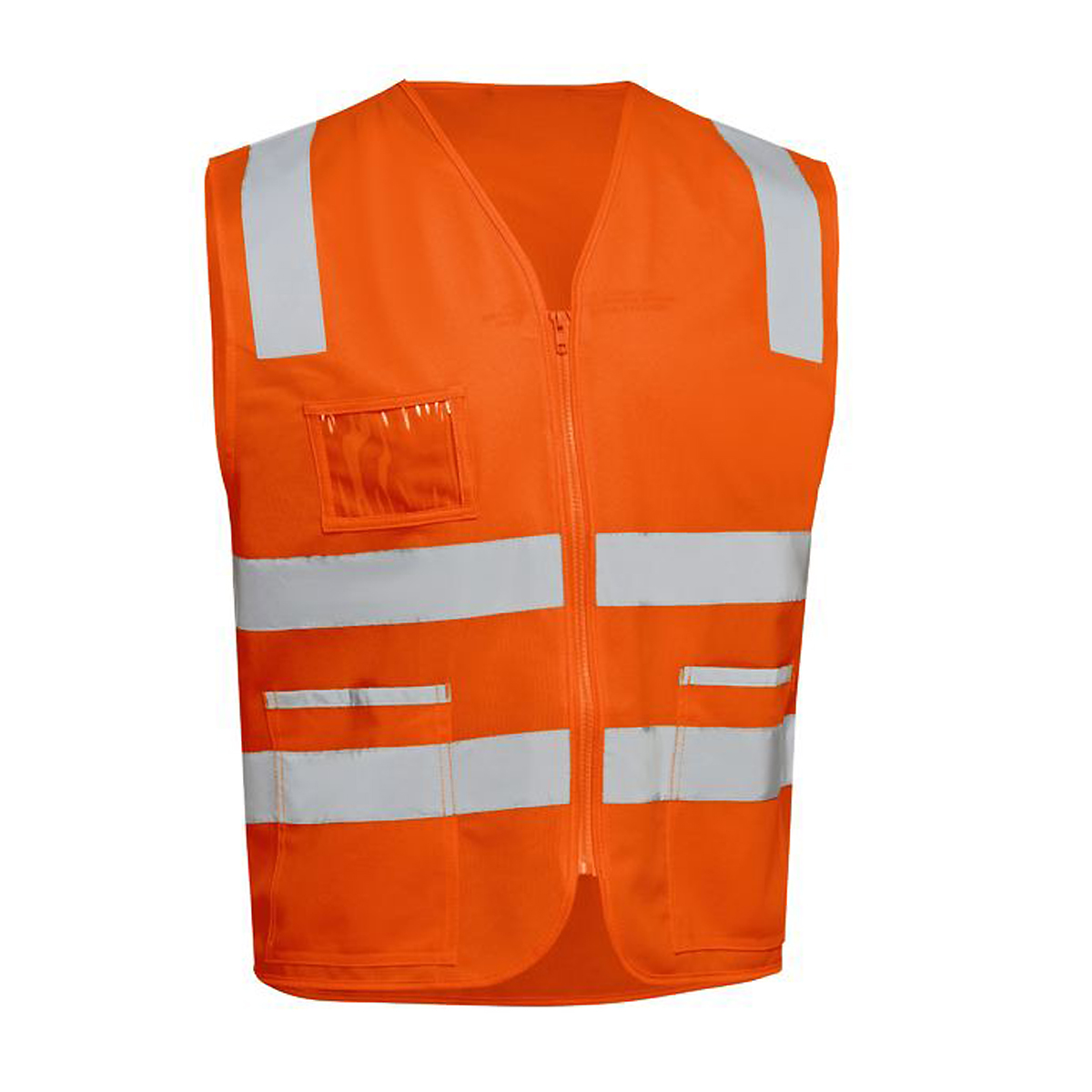 Bisley Taped Hivis Zip Vest BV0341T