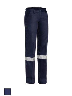 Bisley Ladies Taped Drill Pant BPL6007T