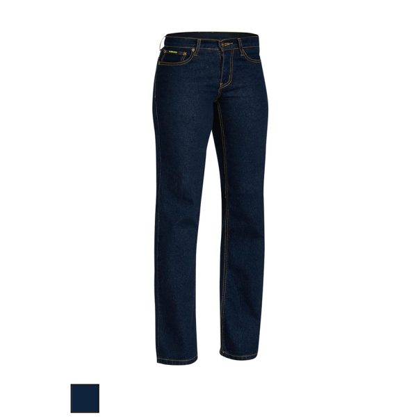 Bisley Ladies Rough Rider Taped Stretch Jean BPL6712T