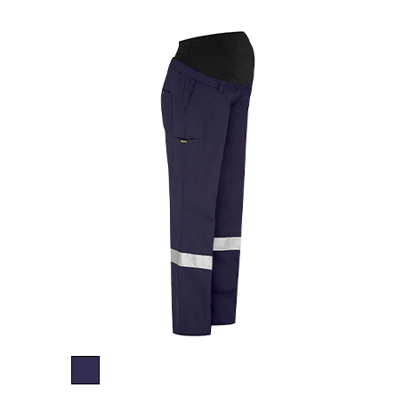 Bisley Ladies Maternity Drill Taped Pant BPLM6009T