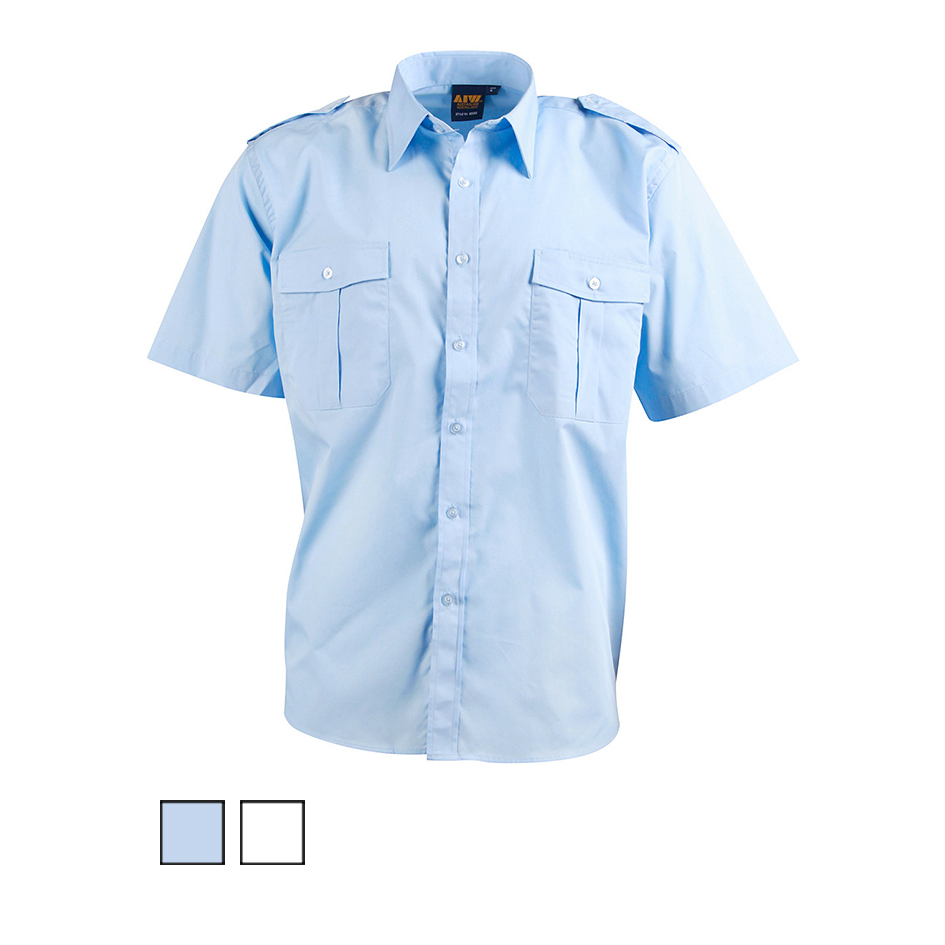 Winning Spirit Epaulette Short Sleeve Shirt BS06S