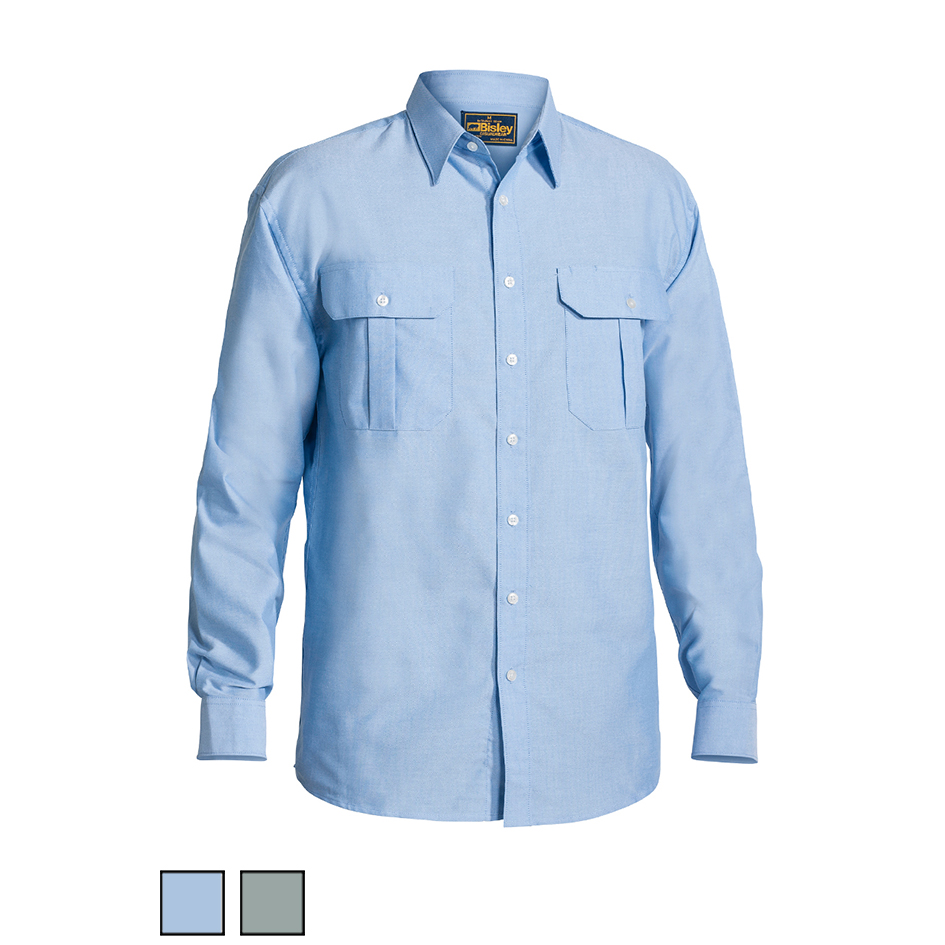 Bisley Long Sleeve Oxford Shirt BS6030