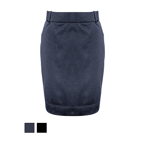 Fashion Biz Ladies Detroit Flexi Band Skirt BS612S