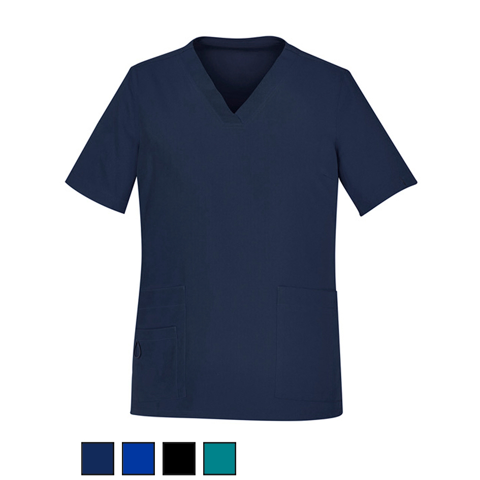 Biz Care Ladies V-Neck Scrub Top CST941LS