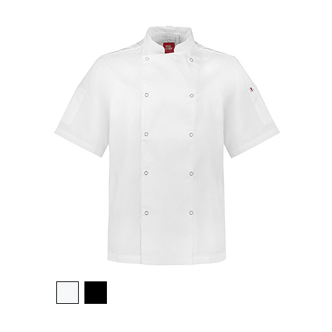 Fashion Biz Zest Short Sleeve Chef Jacket CH232MS