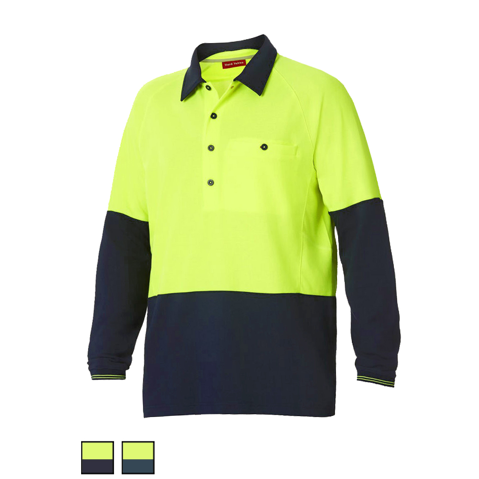 Hard Yakka Koolgear Hivis Polo Y11389