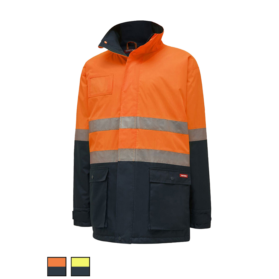 Hard Yakka Quilted Hivis Taped Jacket Y06685