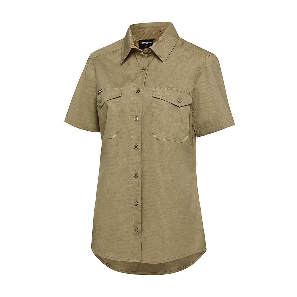 King Gee Ladies Workcool 2 Short Sleeve Shirt K44205