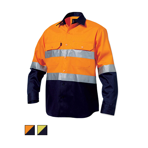 King Gee Spliced Taped Drill Shirt K54315