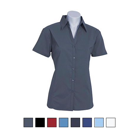 Fashion Biz Ladies Metro Short Sleeve Shirt LB7301