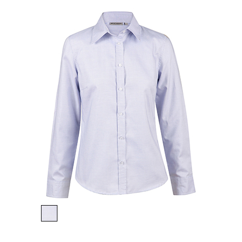 Benchmark Ladies Dot Contrast Shirt M8922