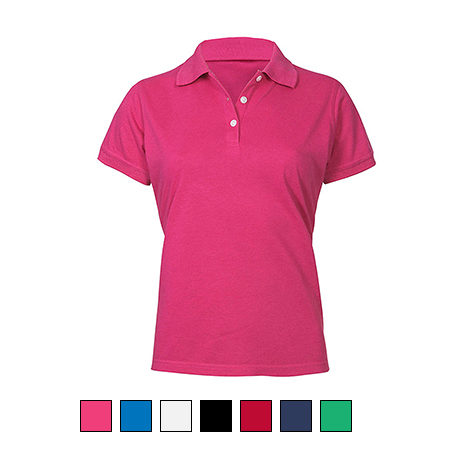 Fashion Biz Ladies Neon Polo P2125