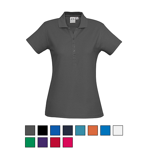 Fashion Biz Ladies Crew Polo P400LS