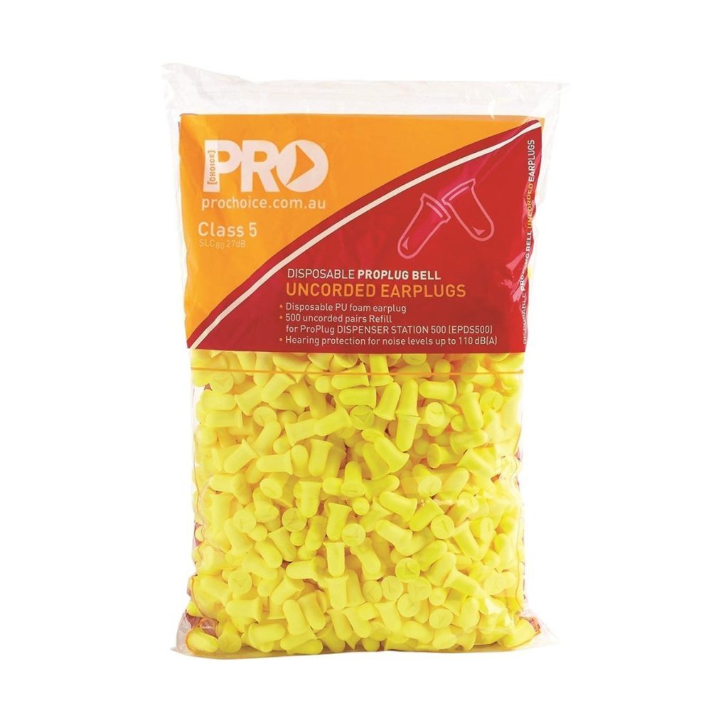 Pro Choice Earplugs Refill Bag EPYU500R