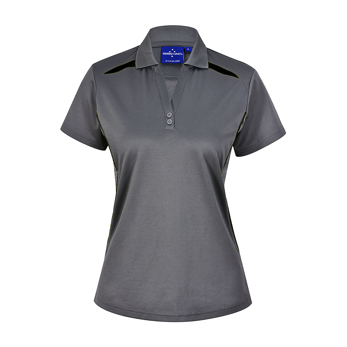 Winning Spirit Ladies Sustainable PolyCotton Contrast Polo PS94