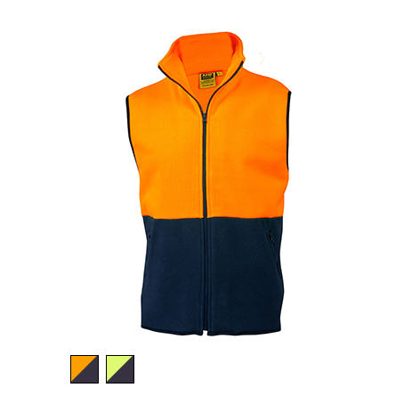 Winning Spirit Hivis Polar Fleece Vest SW08