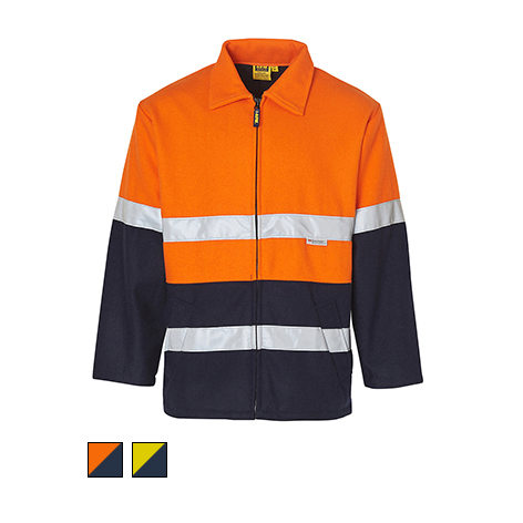 Winning Spirit hivis Taped Bluey Jacket SW31A