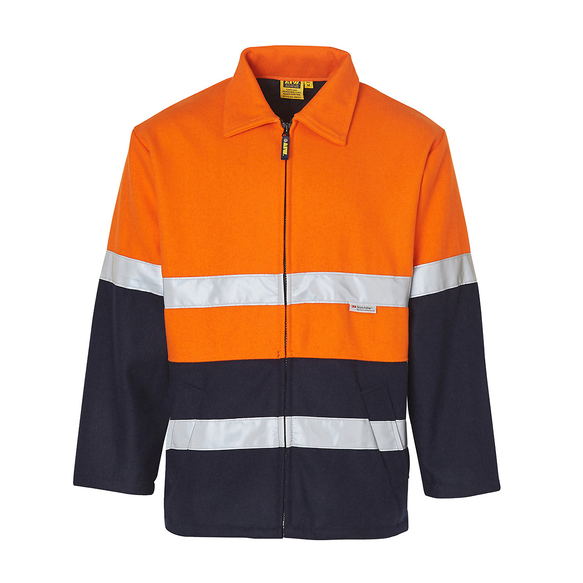 Winning Spirit hivis Taped Bluey Jacket SW31A