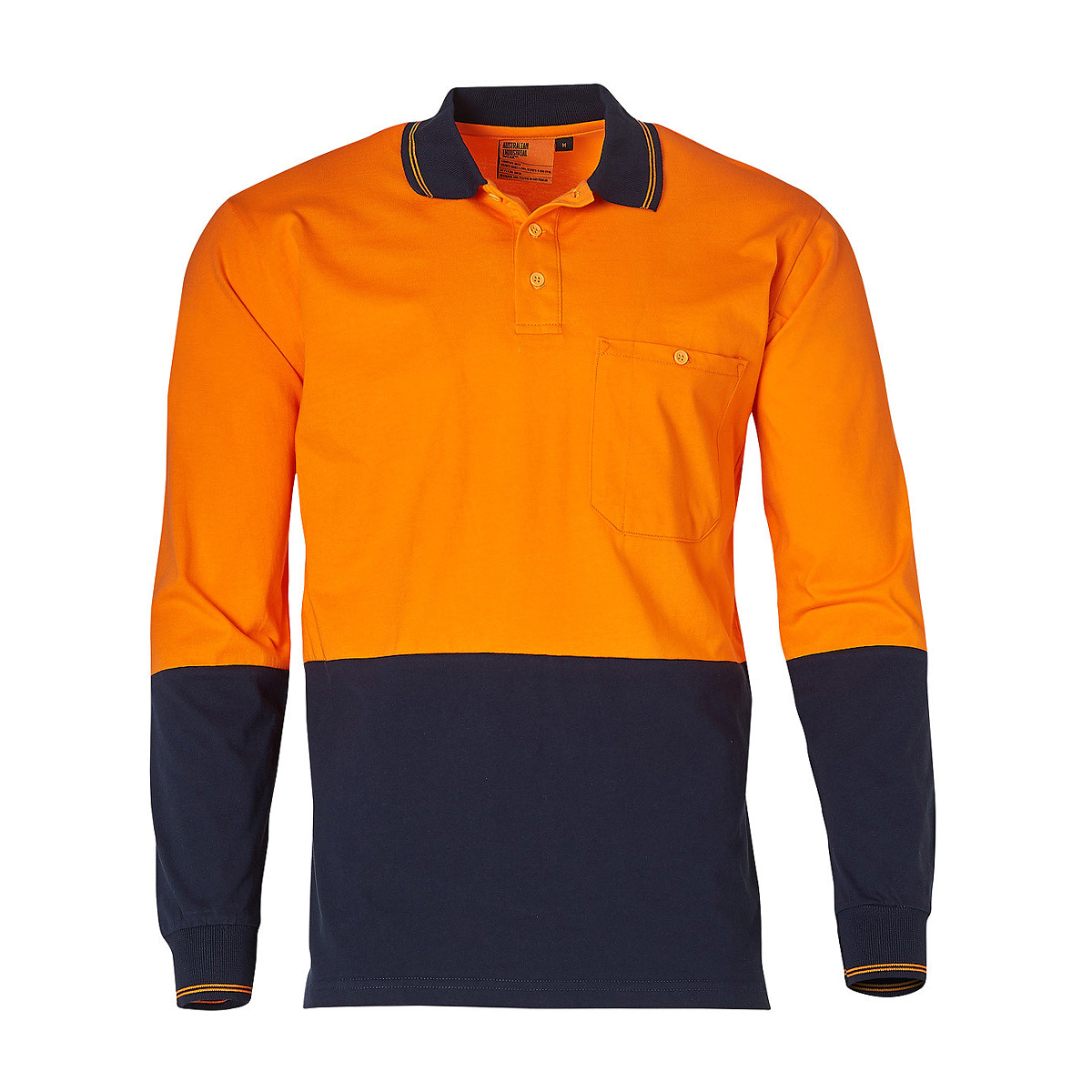 Winning Spirit Cotton Jersey Long Sleeve Polo SW36