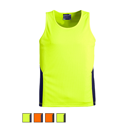 Syzmik Squad Hivis Singlet ZH239