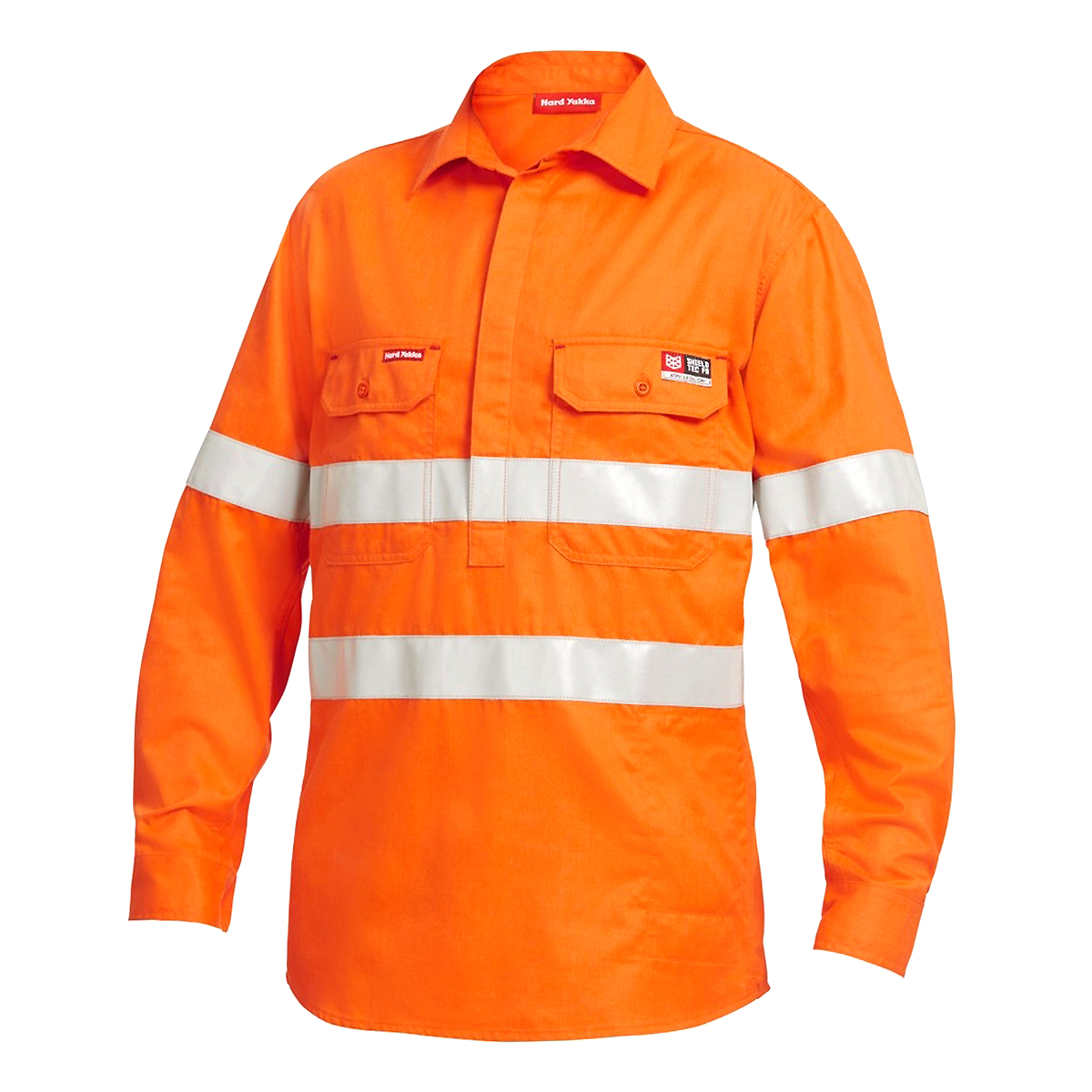 Hard Yakka PPE2 FR Closed Front Taped Shirt Y04150