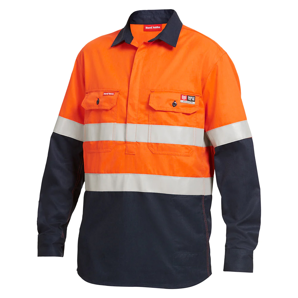 Hard Yakka Closed front PPE2 Fire Retardant Shirt Y04550