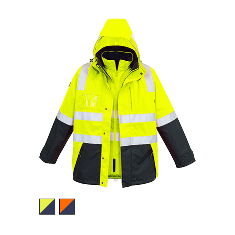 Syzmik 4 IN 1 Waterproof Jacket ZJ532