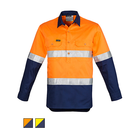 Syzmik Closed Front Taped Shirt ZW550