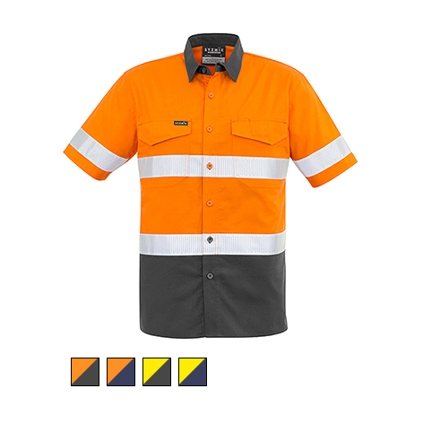 Syzmik Short Sleeve Rugged Taped Shirt ZW835