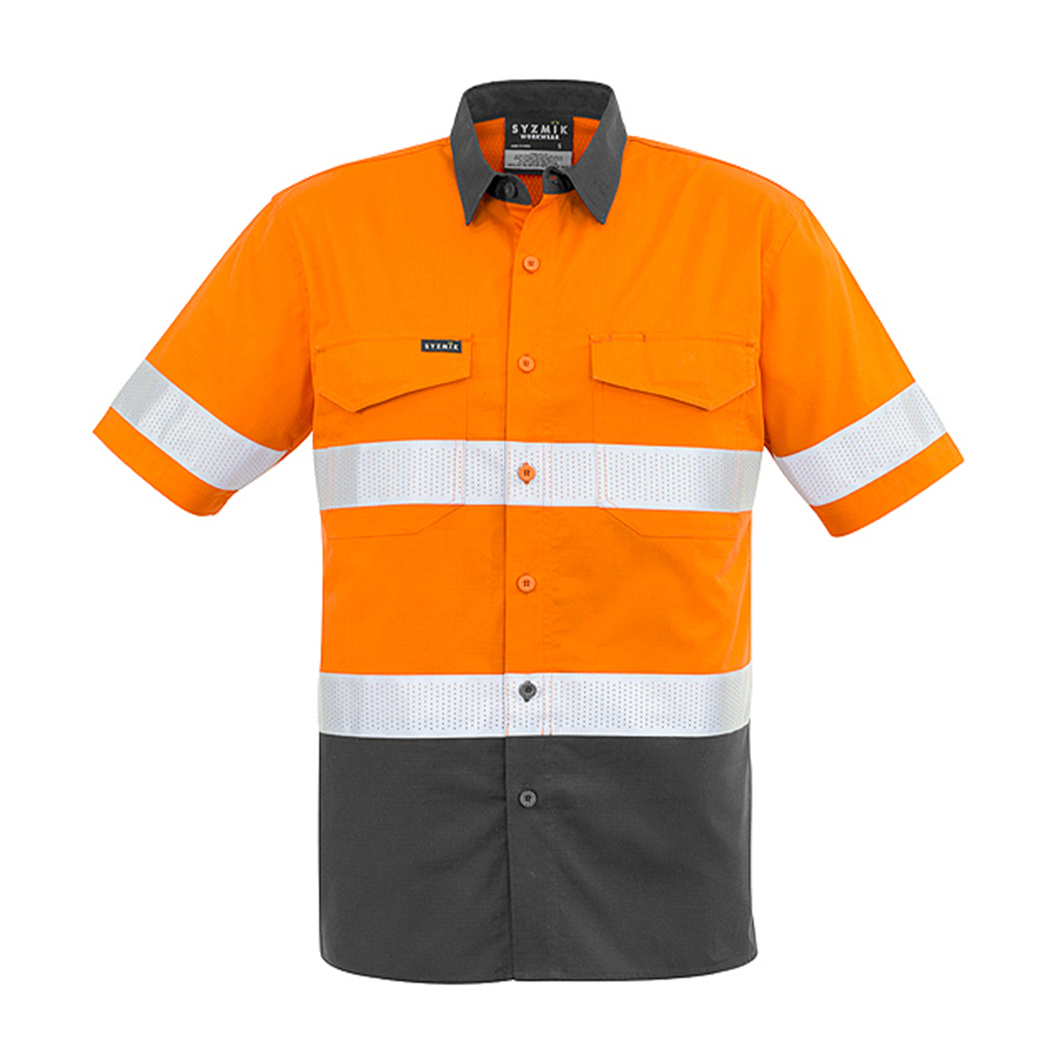 Syzmik Short Sleeve Rugged Taped Shirt ZW835