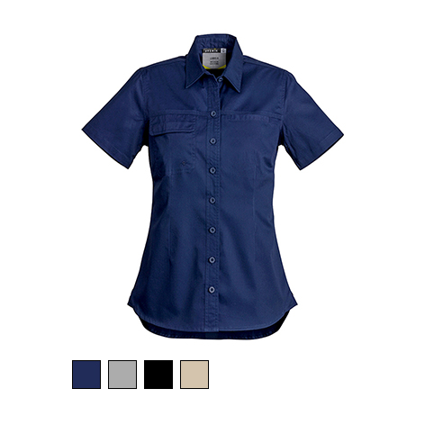 Syzmik Ladies Short Sleeve Lightweight Tradie ZWL120