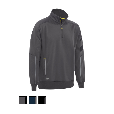 Bisley Half Zip Pullover Sherpa Lining BK6924