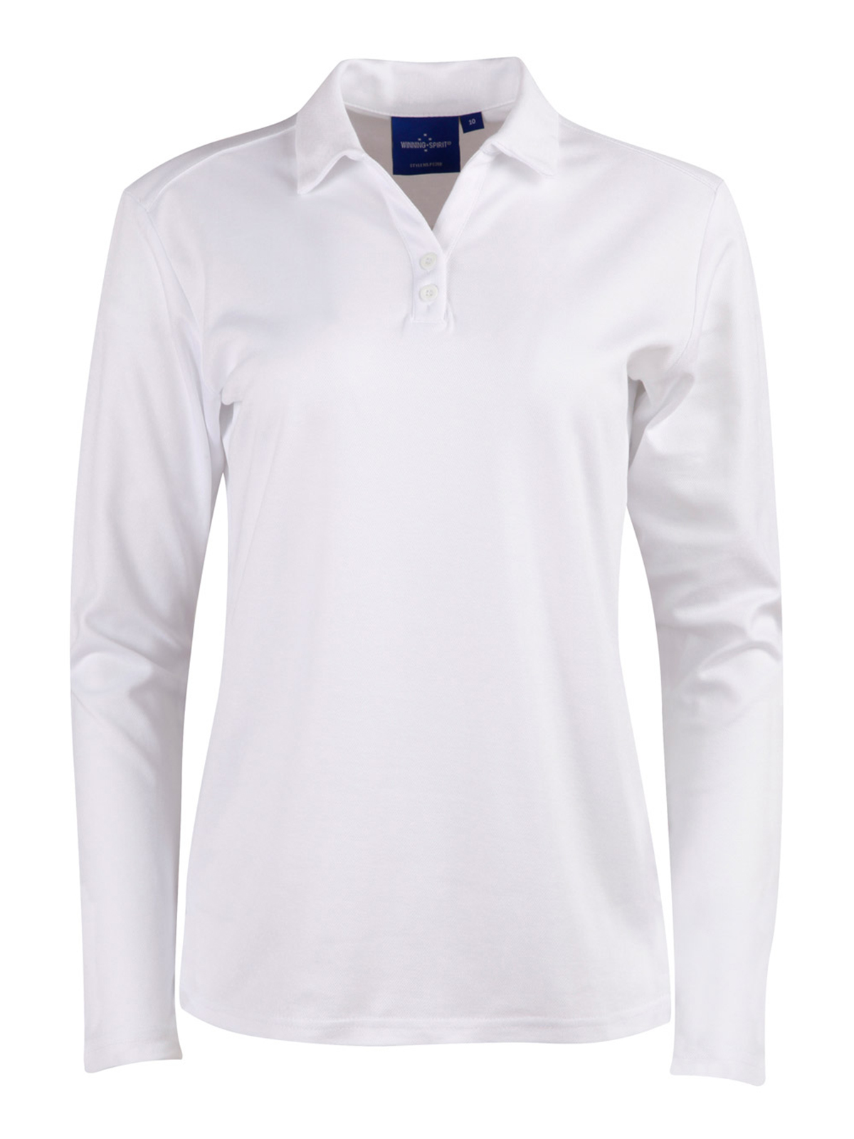 Winning Spirit Ladies Long Sleeve Polo PS36B