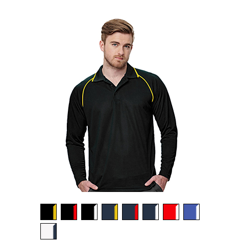 Winning Spirit Champion Long Sleeve Polo PS43