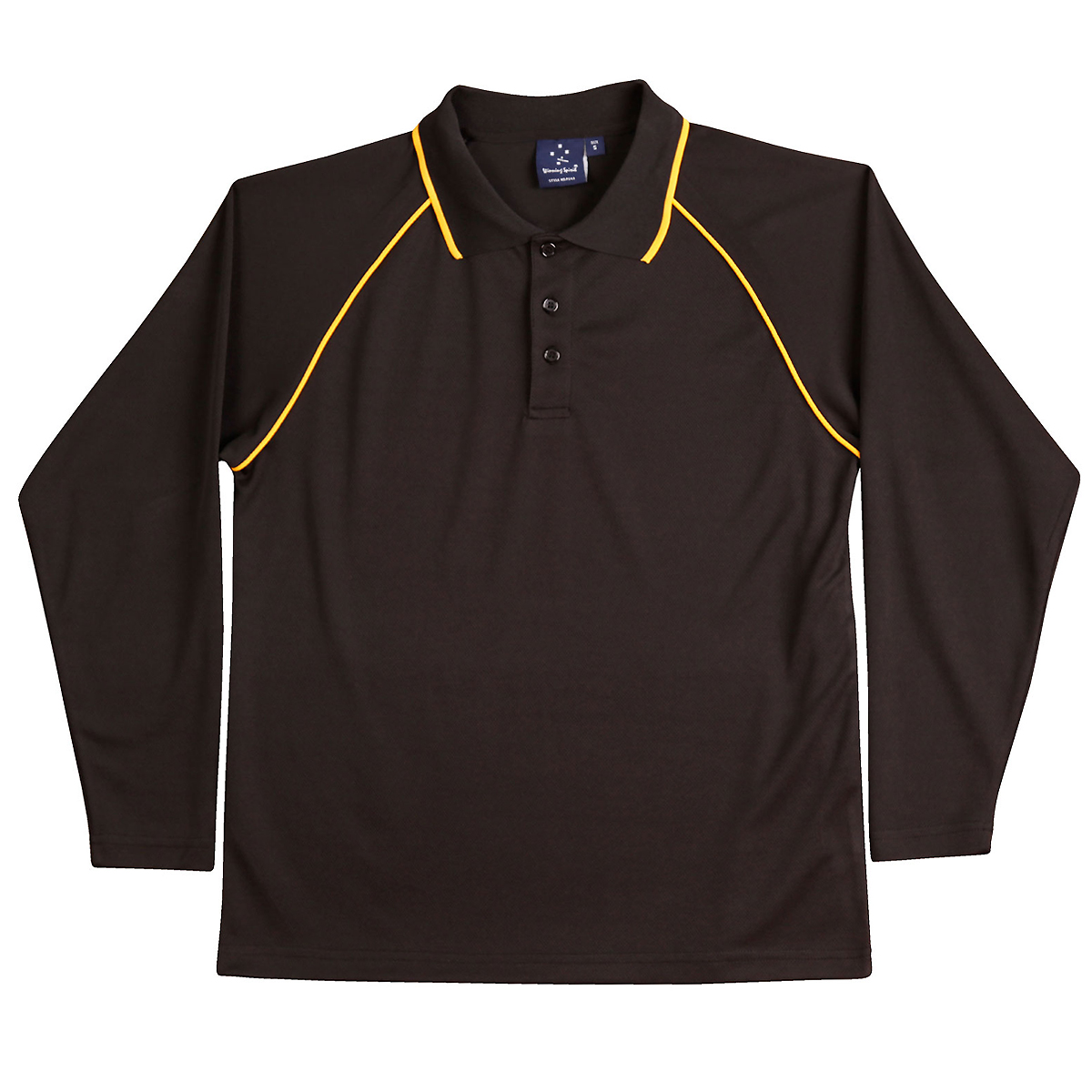 Winning Spirit Champion Long Sleeve Polo PS43