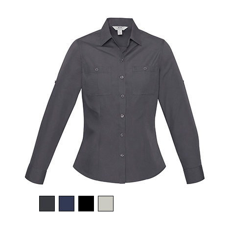 Fashion Biz Ladies Bondi Long Sleeve Shirt S306LL