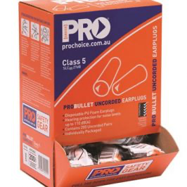 Pro Choice ProBullet Uncorded Earplugs Box of 200 EPOU