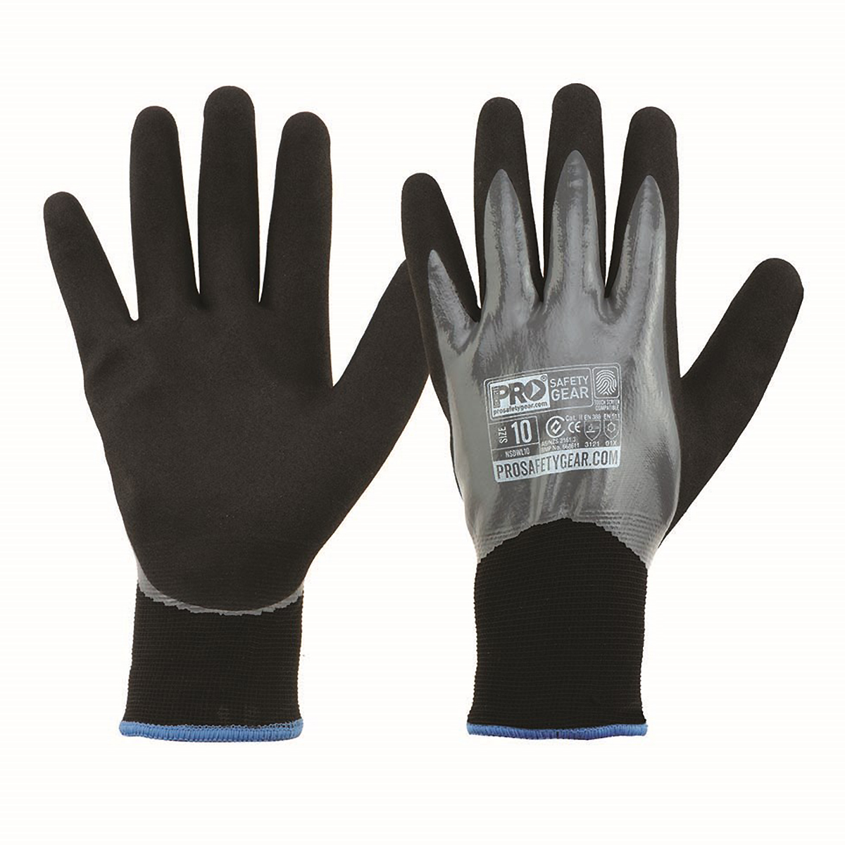 Pro Choice Touch Screen Sand Dip Winter Gloves NSDWL